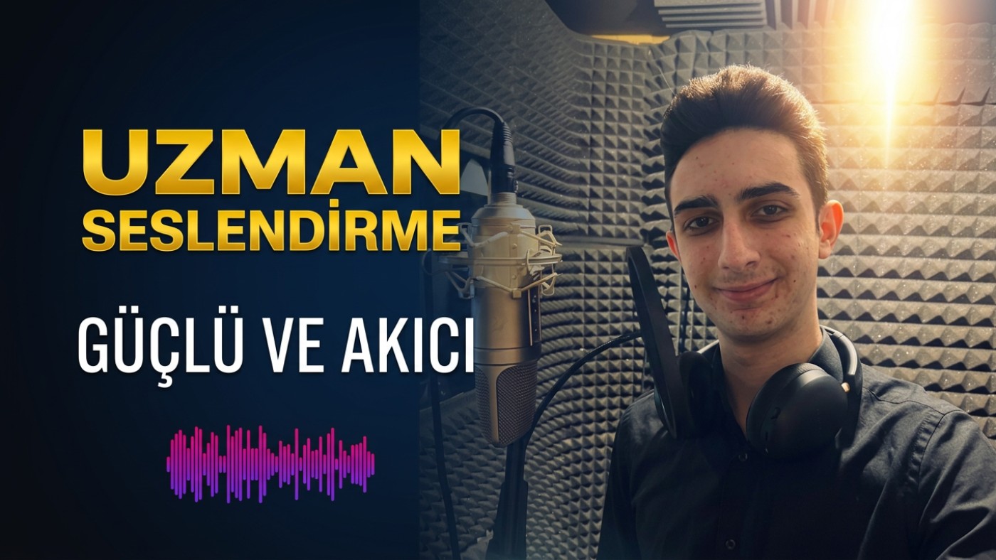 Ben, Türkçe seslendirme hizmeti sunuyorum.