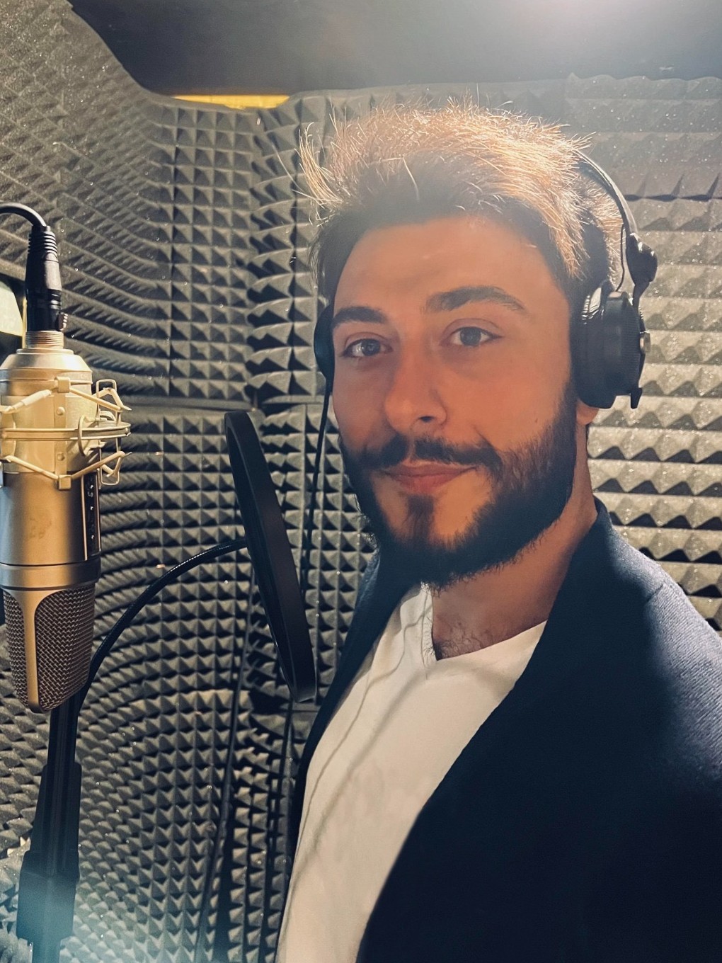 Ben, profesyonel seslendirme yapıyorum